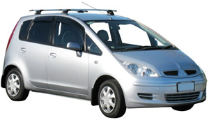 Roof Racks Mitsubishi Colt vehicle image